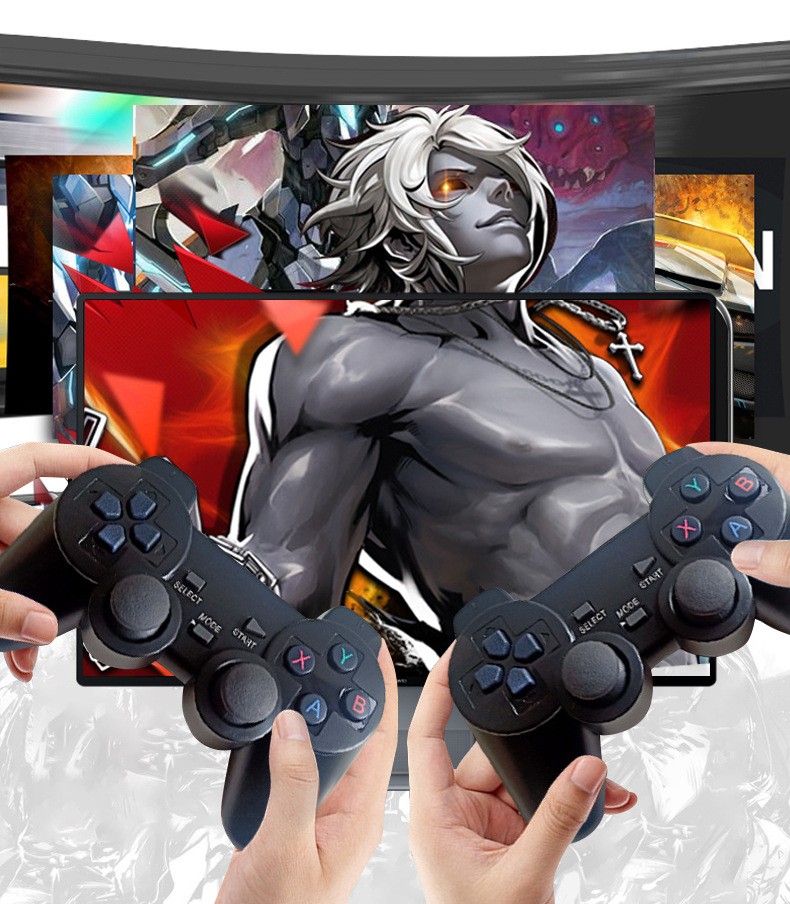 X2PLUS 4K Retro Game Console HDMI TV Stick Wireless Controllers 32GB 256GB
