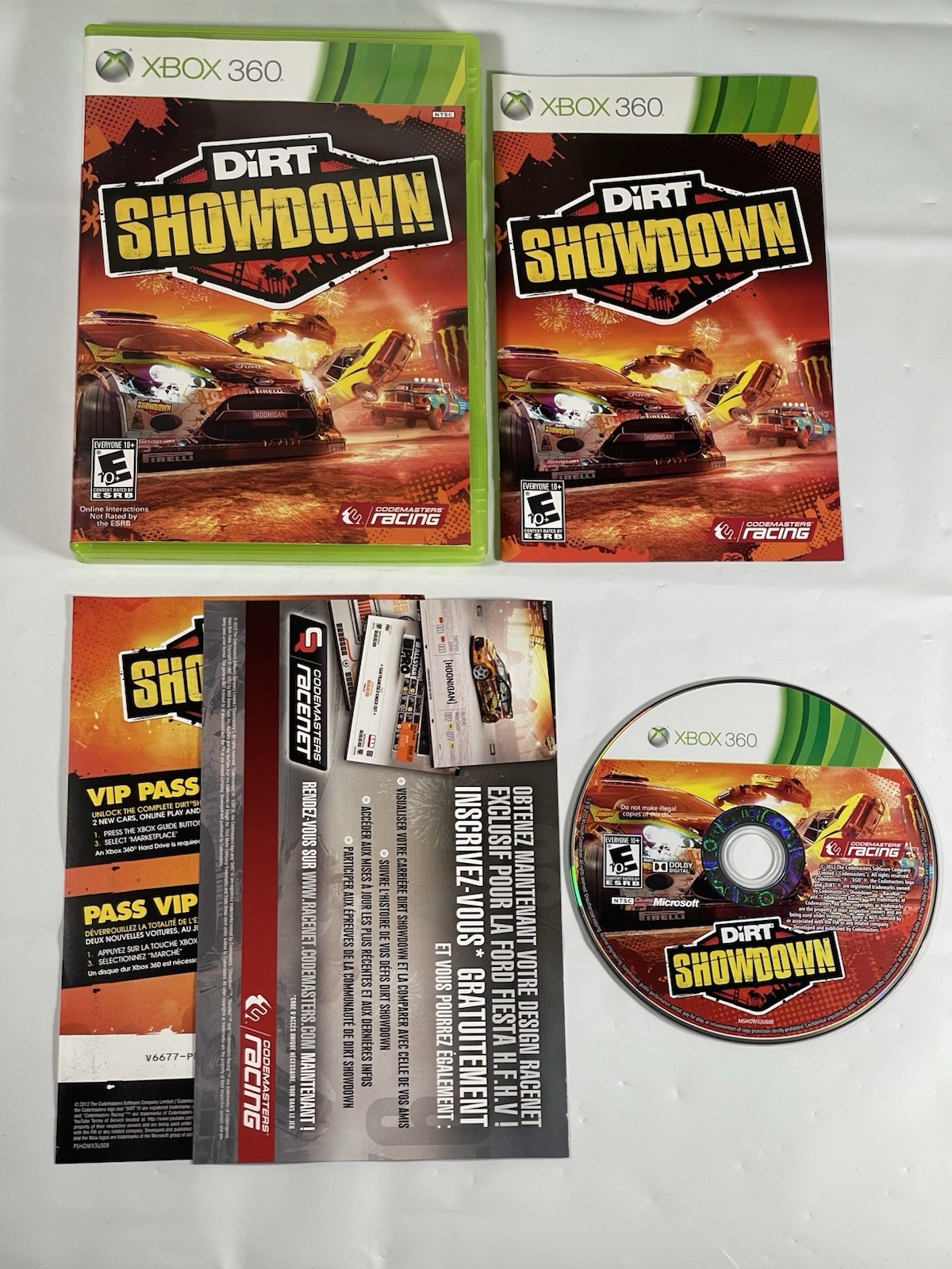 DiRT Showdown (Microsoft Xbox 360, 2012)