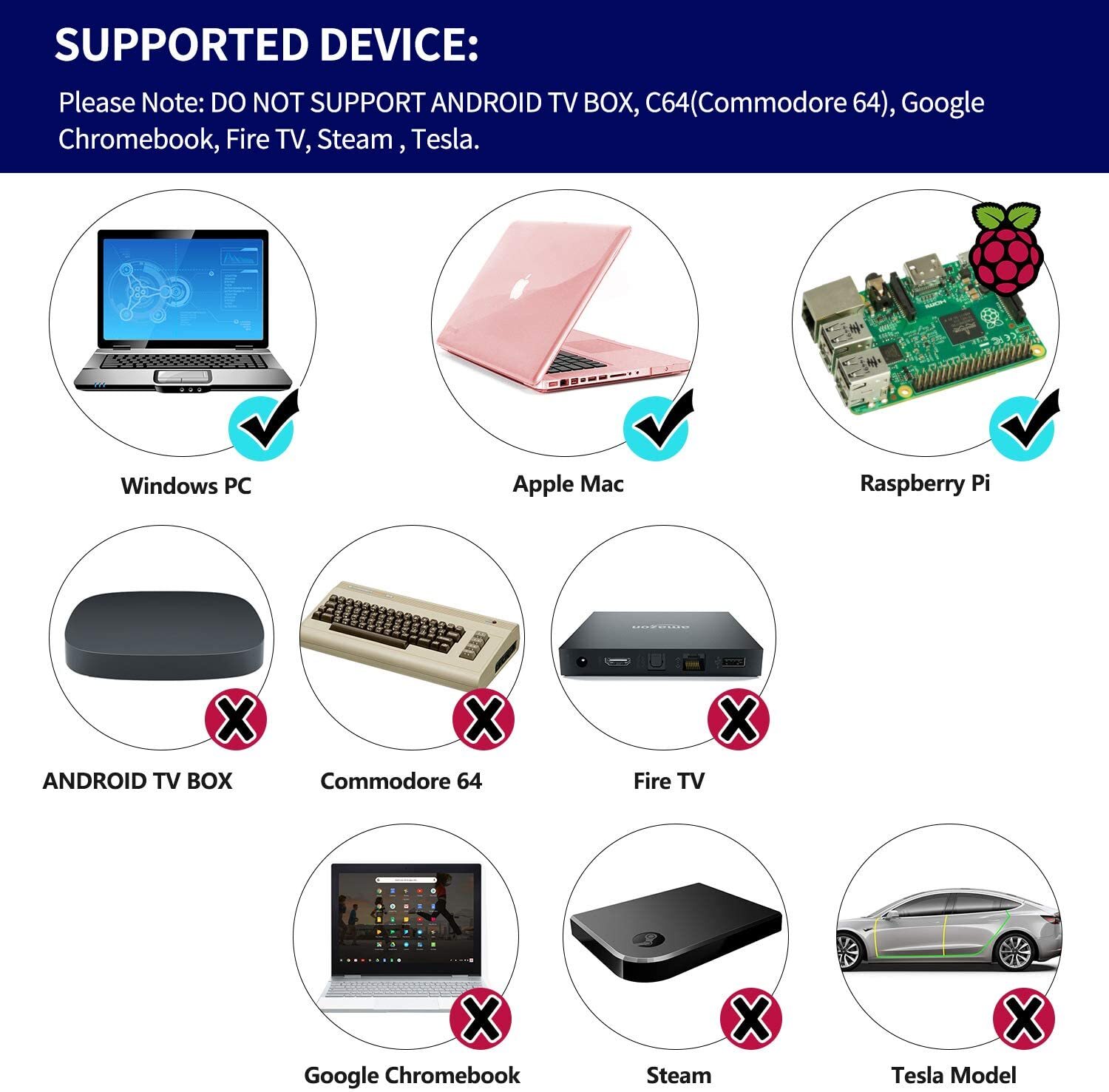 2Pack 2.4G Wireless USB SNES Controller Gamepad Joystick For PC MAC Raspberry Pi