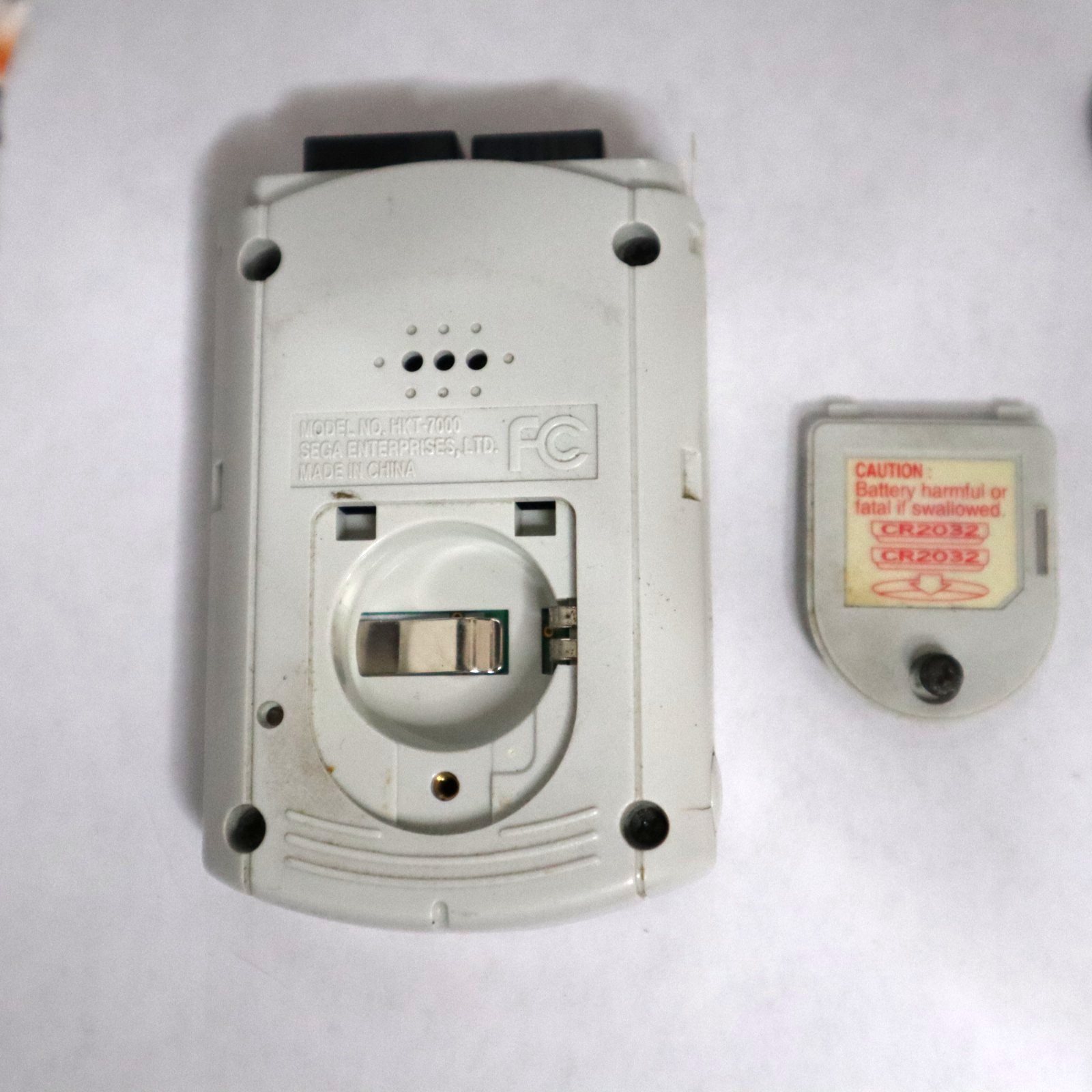 Sega Dreamcast Visual Memory Unit VMU HKT-7000 Card – LIGHT GRAY, TESTED Works