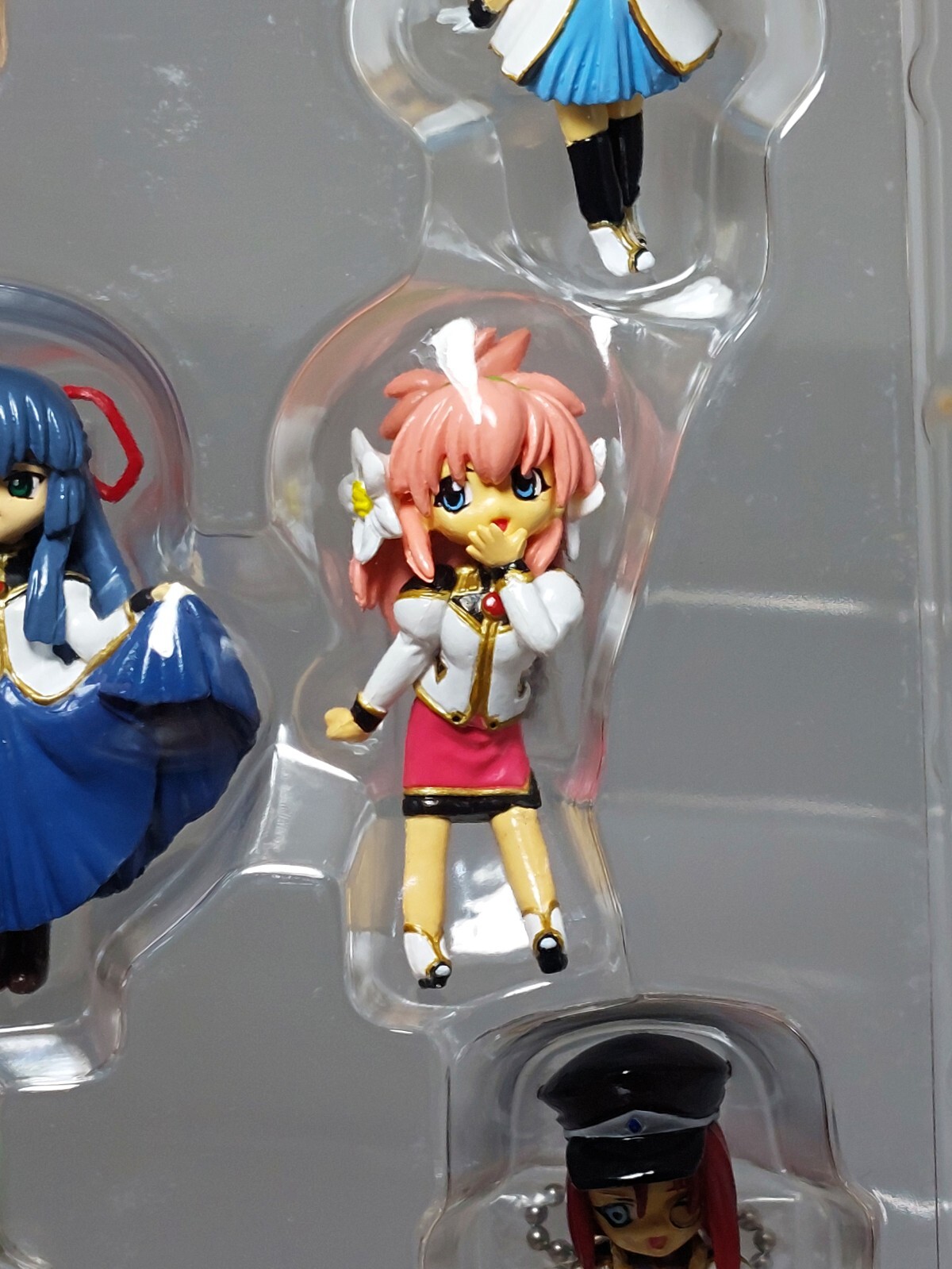 Galaxy Angel Eternal Love Bonus Figure Set w/Ballchain Mint Blancmanche