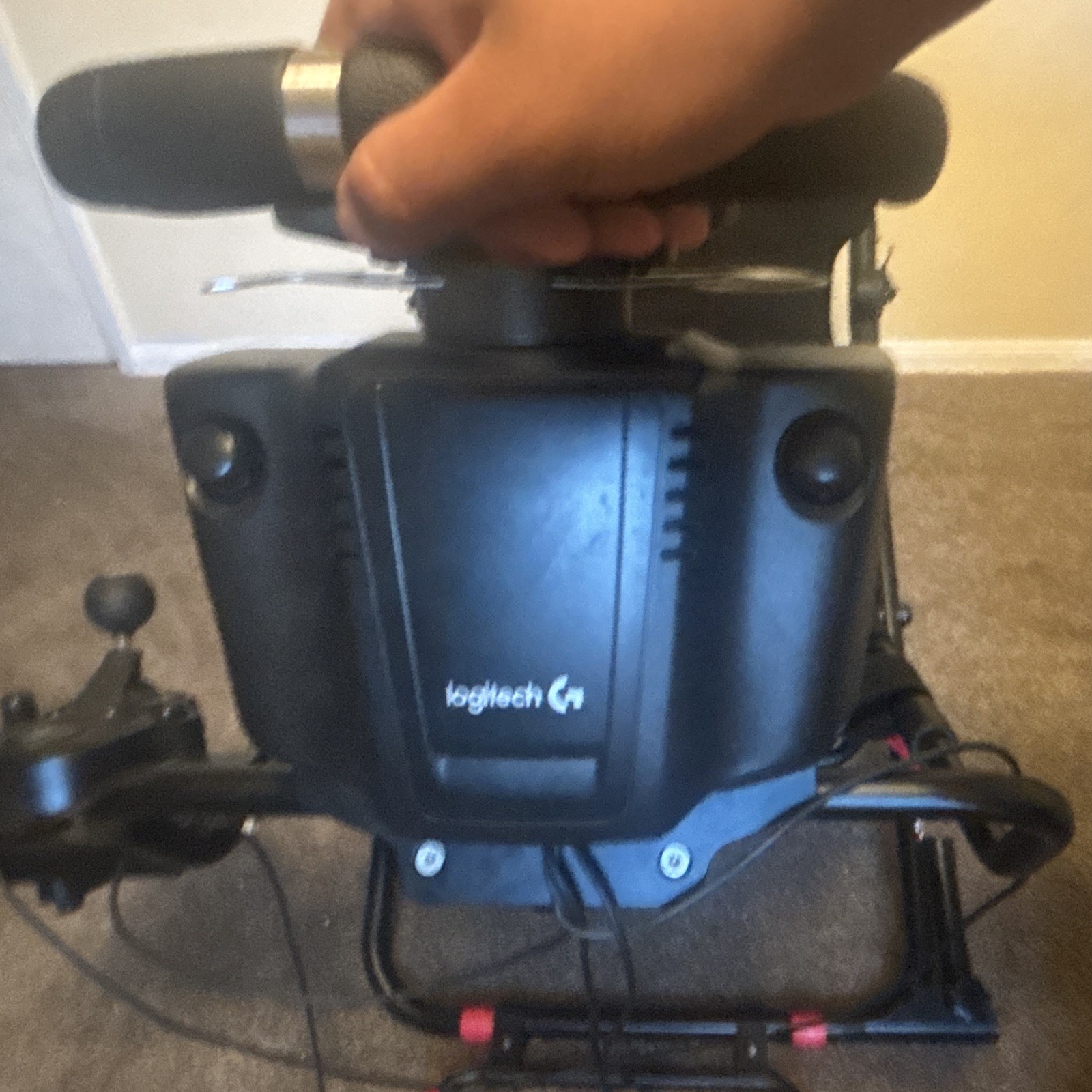 Logitech G29 Racing Wheel Pedals USB Wired for PS Xbox PC Read description
