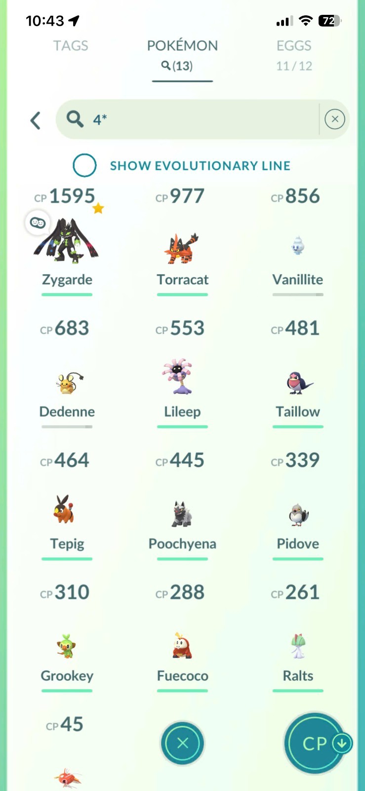 Hundo Zygarde Complete form A.C.C ✨ LvL70 with 01 Master Ball