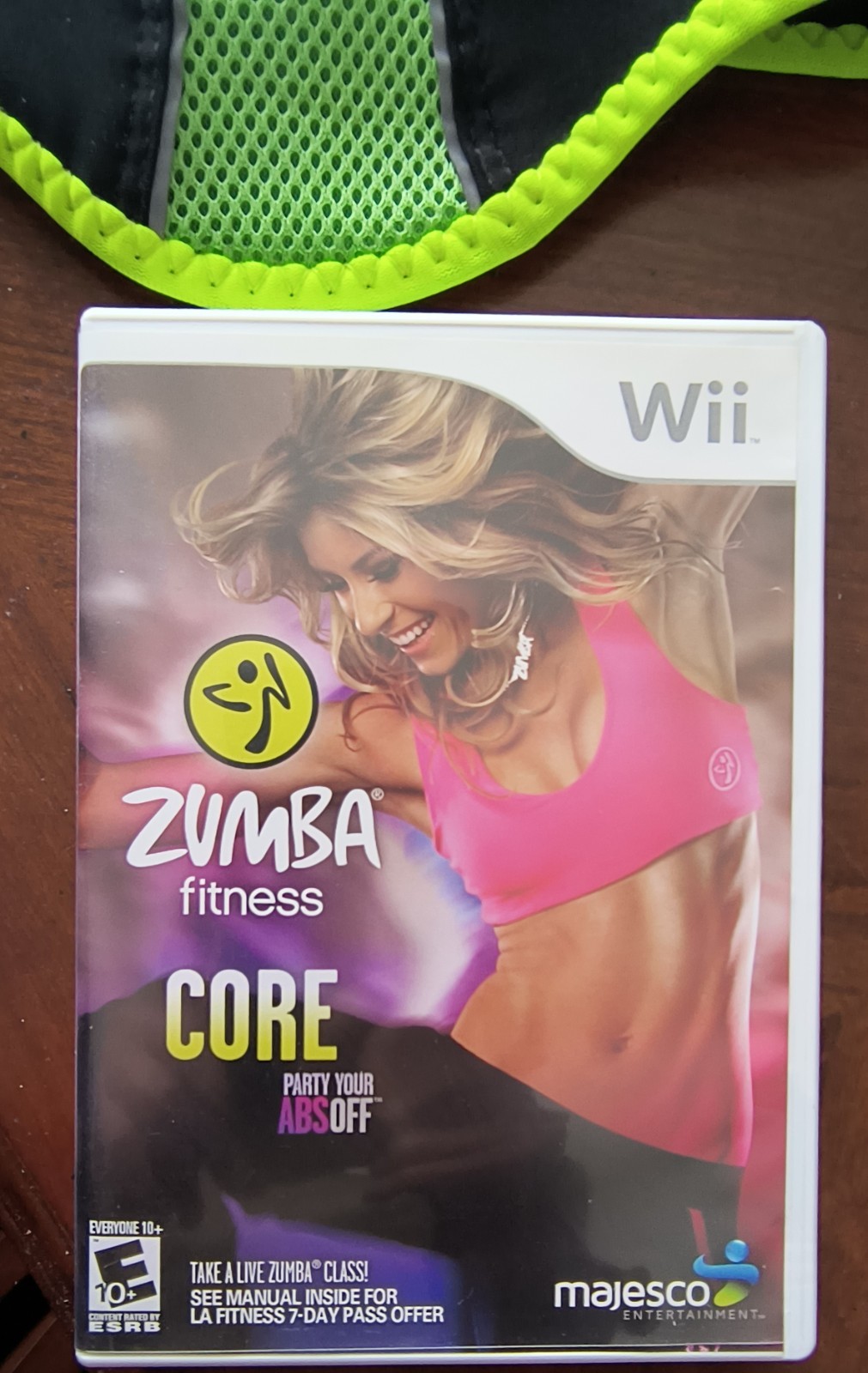 Zumba Fitness Core (Nintendo Wii, 2012) w/ Fitness Belt – Never Used