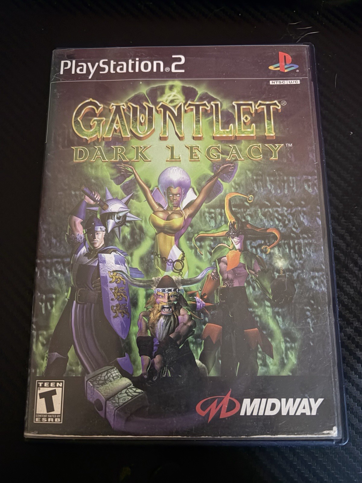 Midway Gauntlet: Dark Legacy PS2 game Multiplayer Manual Included NTSC-U/C 2001