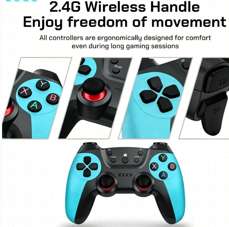 U36 4K HDMI Retro Game Console 2.4G Wireless Controllers 50000+ Games for TV