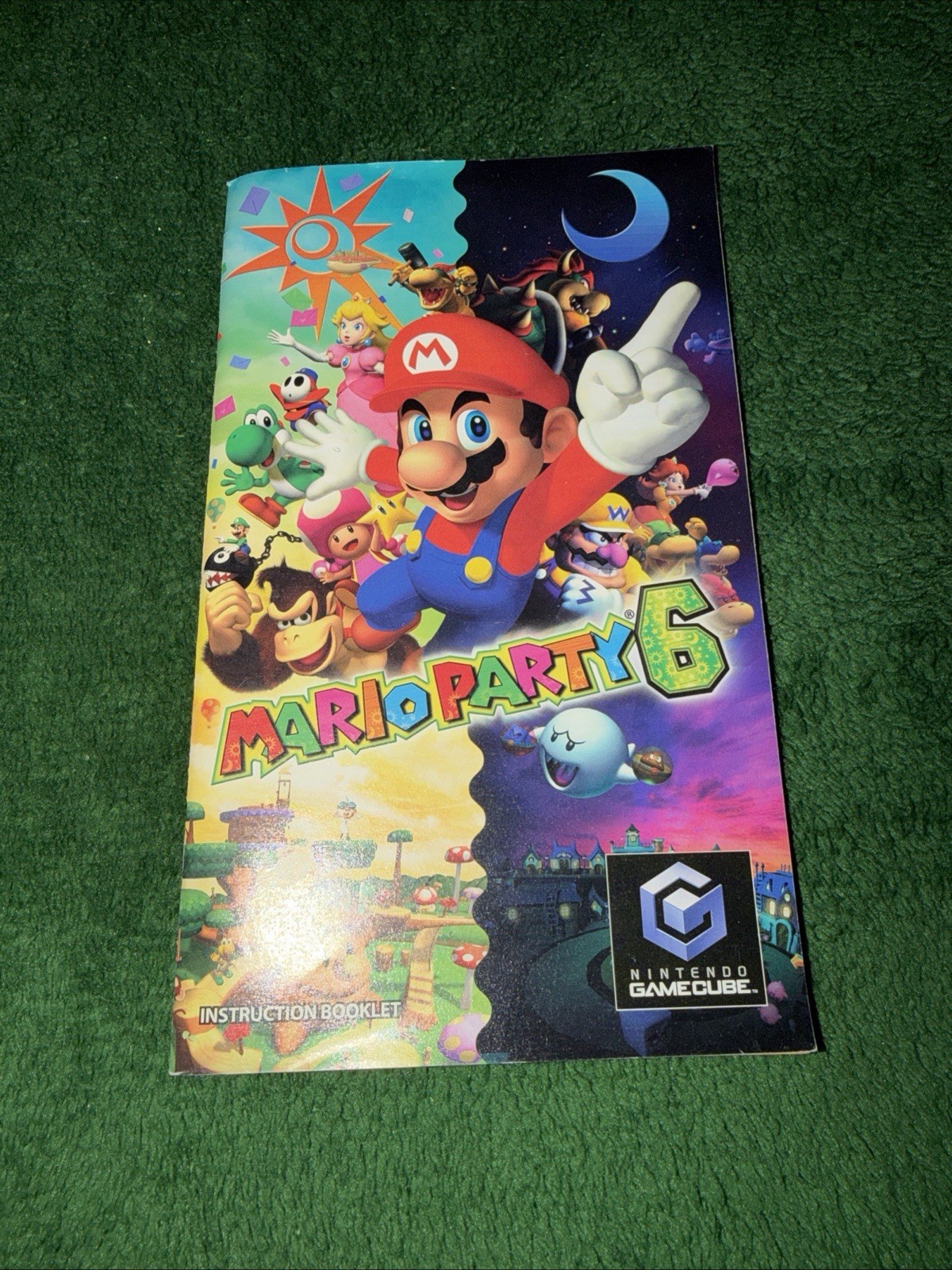 Replacement Manual for Mario Party 6 Nintendo GameCube