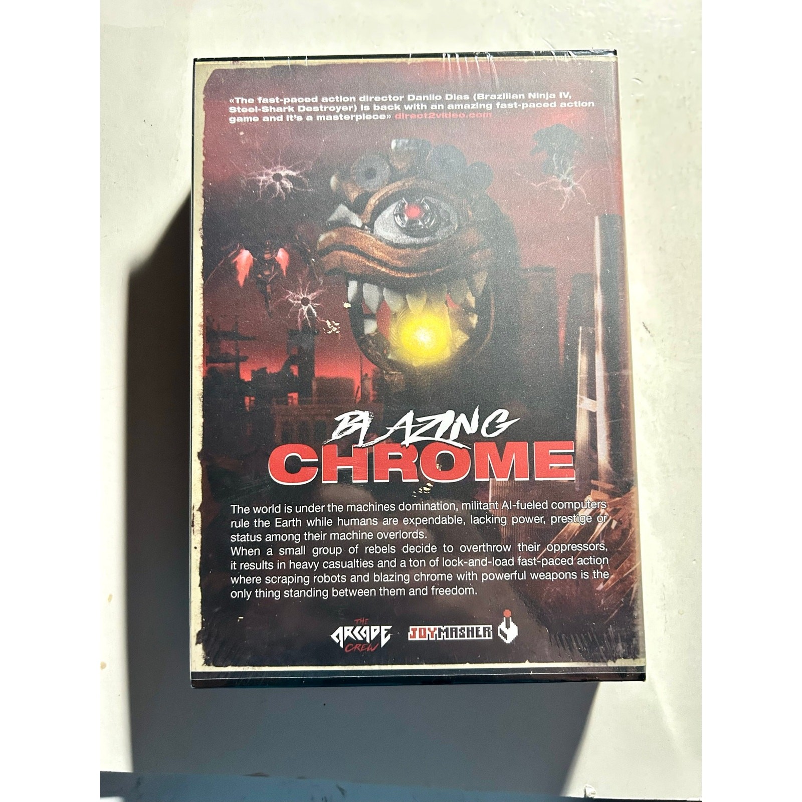 Blazing Chrome VHS Edition (PlayStation 4 PS4)New🔥No Tears No dents