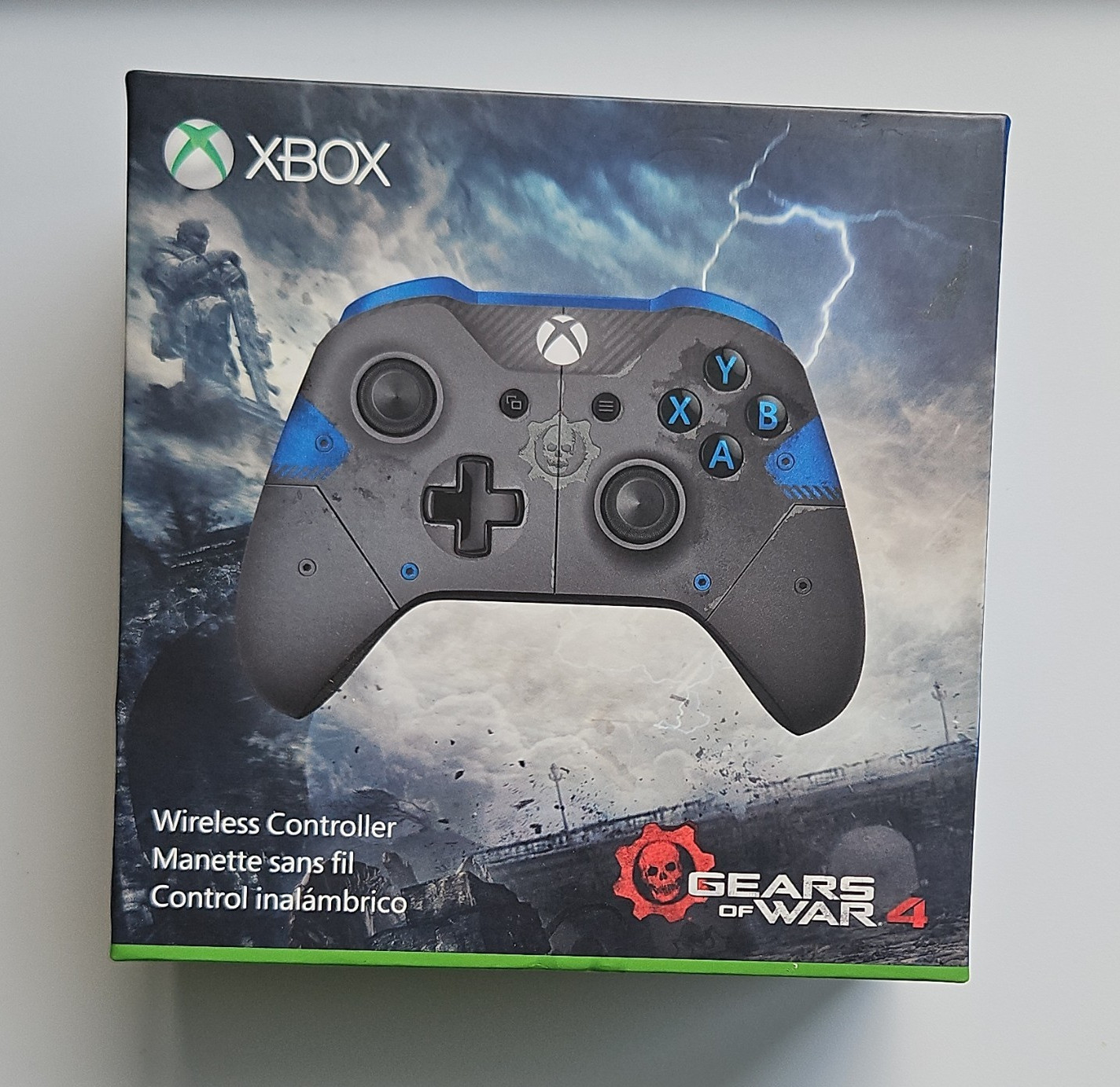 Microsoft Xbox One Wireless Controller Gears of War 4 Limited Ed. Model 1708