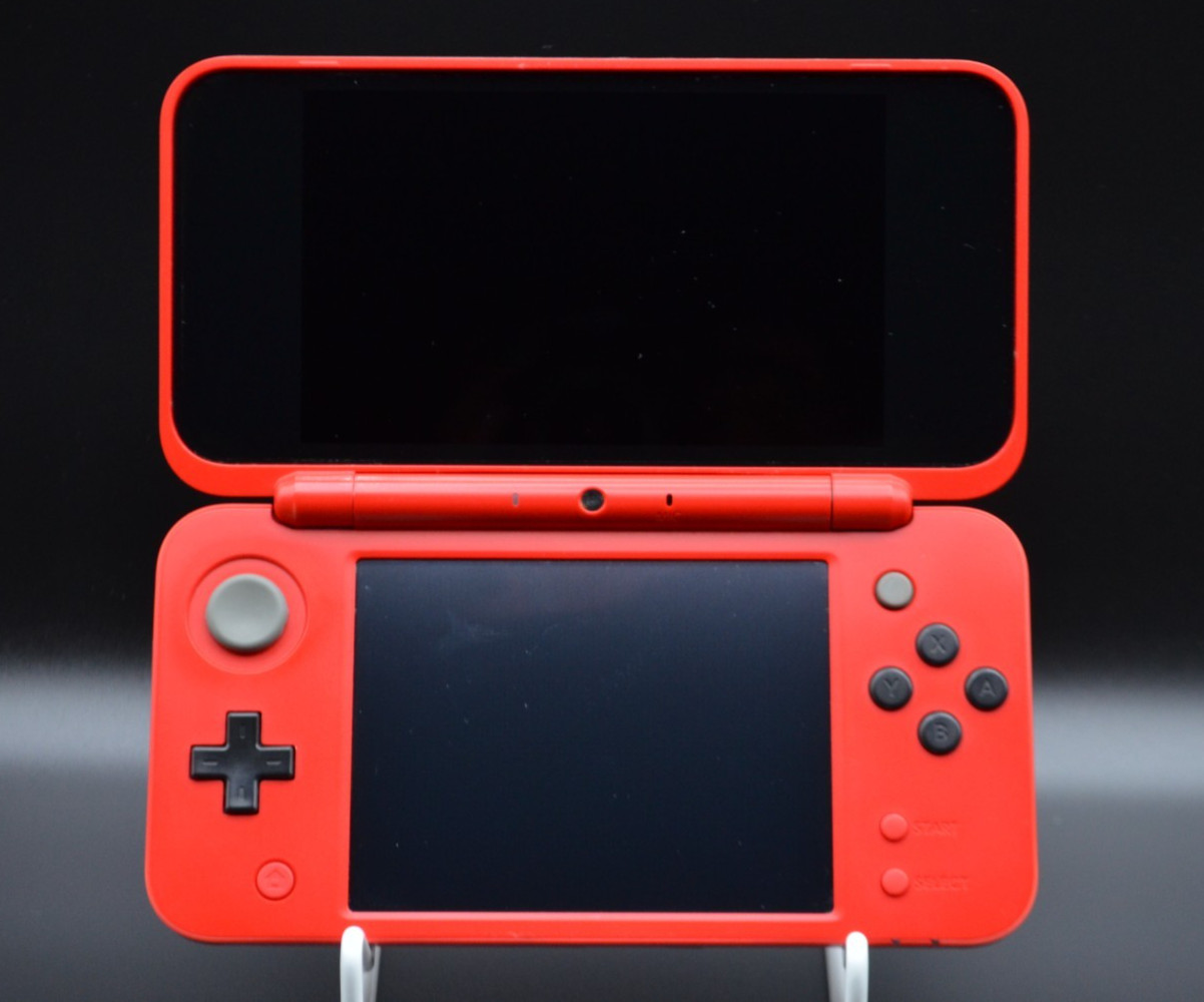 [REGION FREE]Nintendo new 2DS LL XL Monster ball Console Only Used RANK A/B