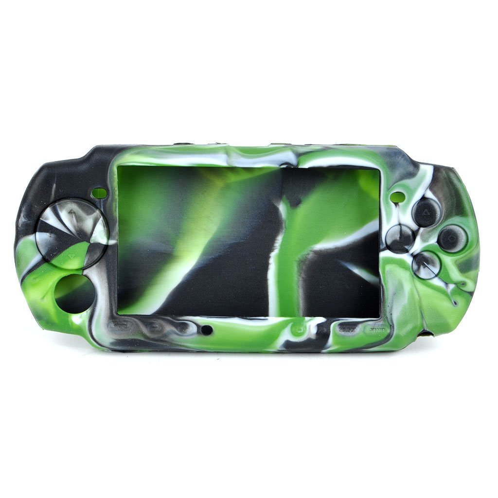 US Silicone Rubber Gel Skin Case Cover Compatible For Sony PSP 2000 3000 Game