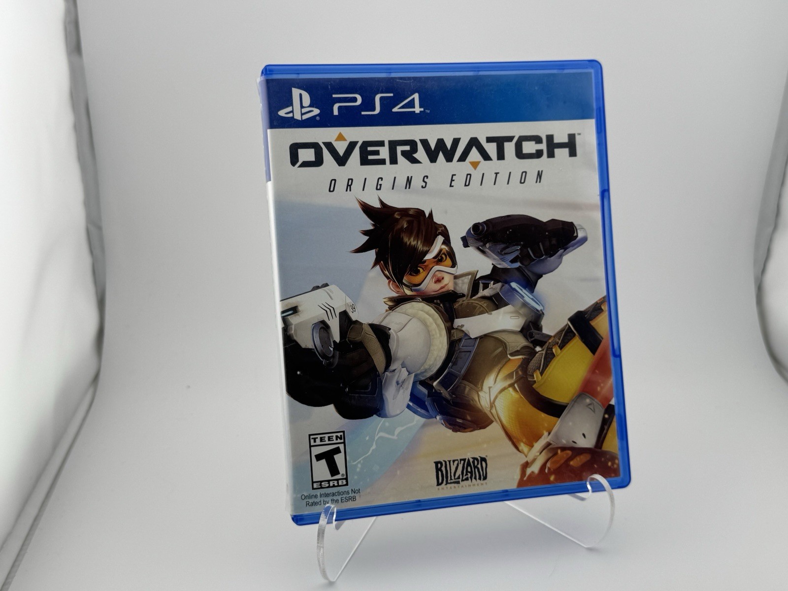 PS4 Game Lot w/ Cases: Madden NFL 17 & 22, Overwatch Origins, MK11, Burnout