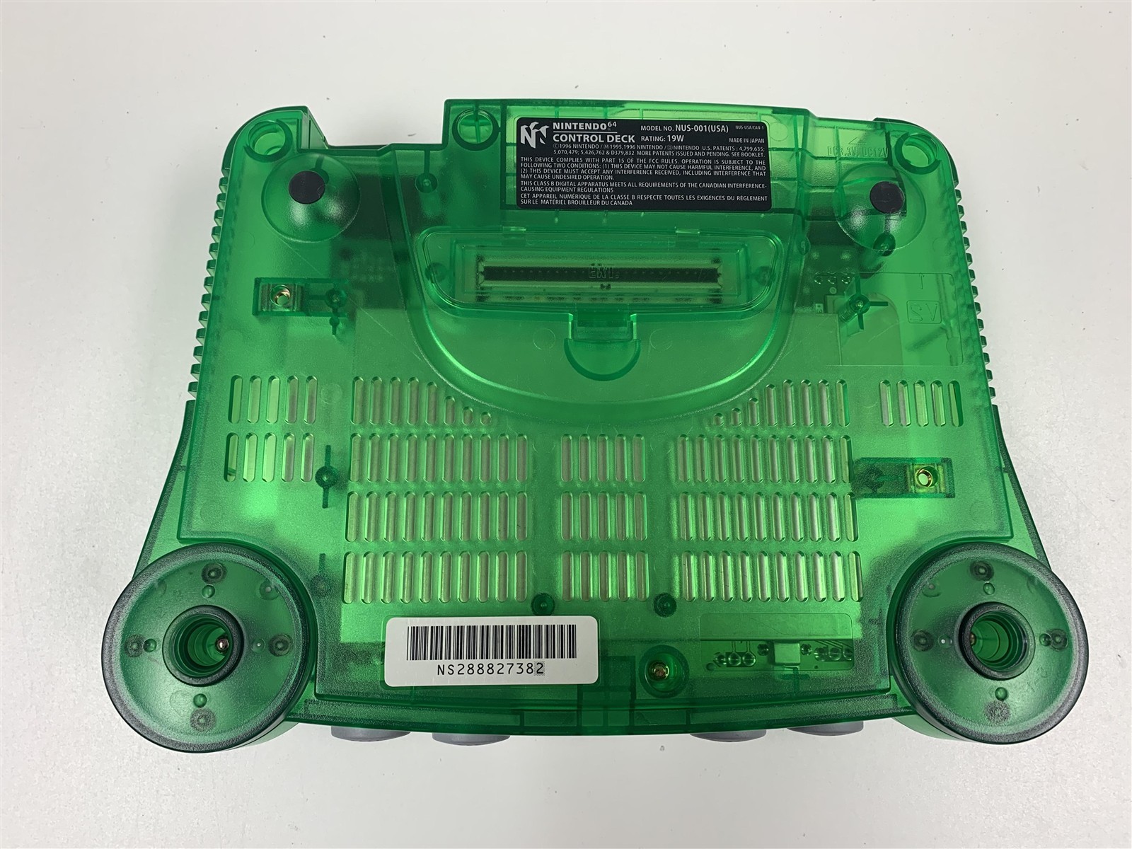 Nintendo 64 Funtastic Jungle Green Console Only Refurbished Tested NUS-001