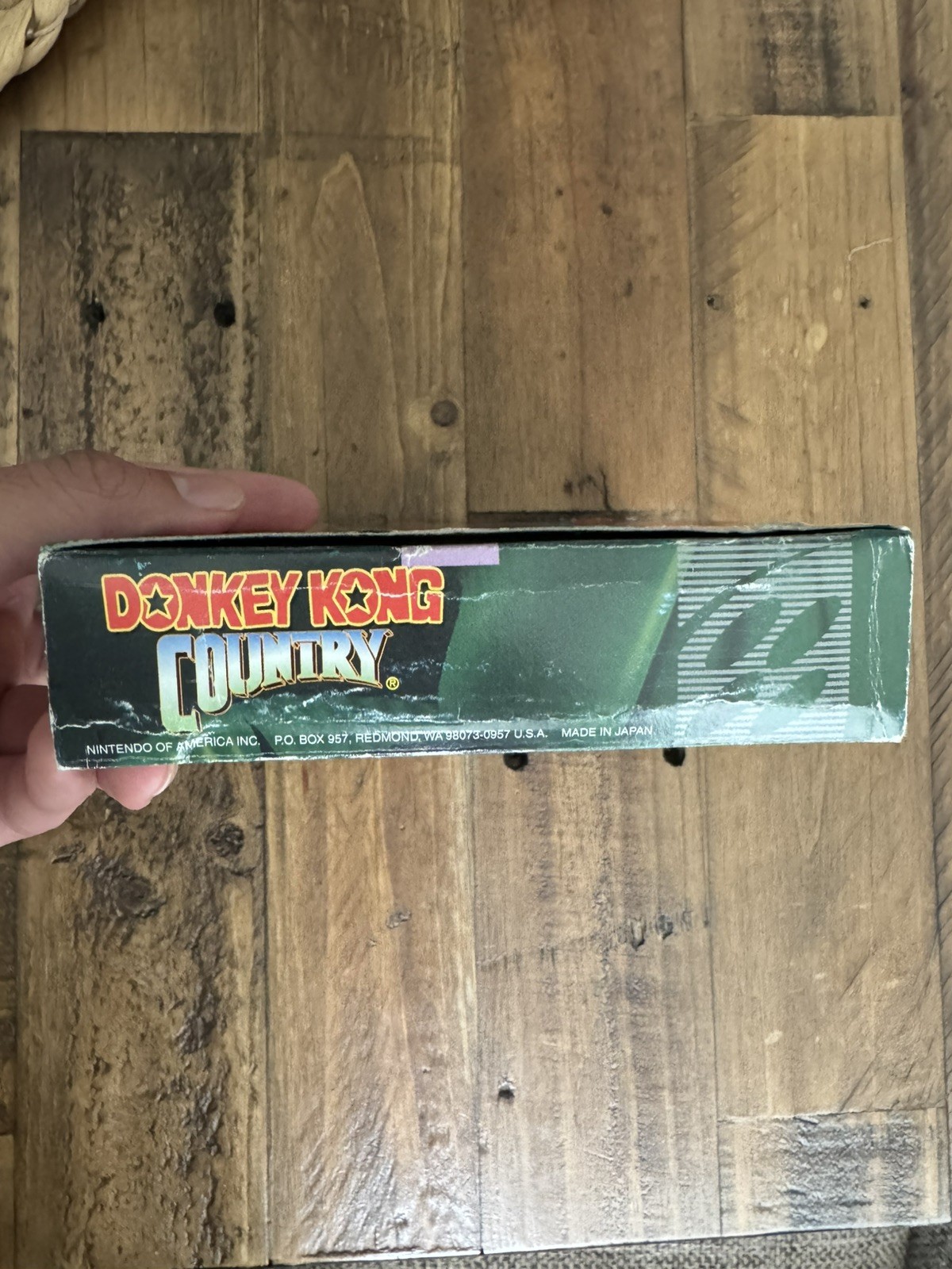 Donkey Kong Country SNES Complete CIB Super Nintendo