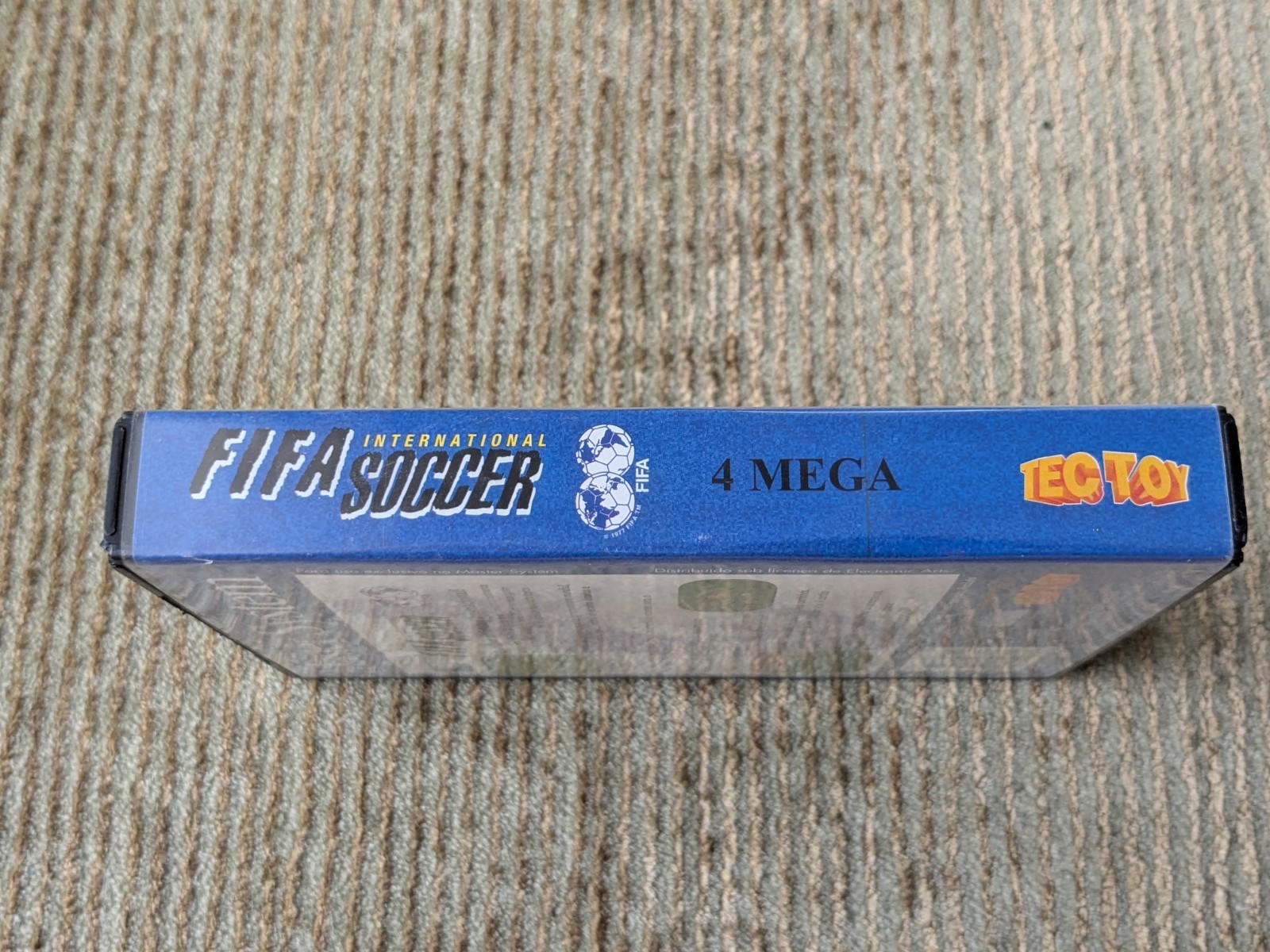 FIFA International Soccer Sega Master System Brazil Tec Toy Complete US SELLER