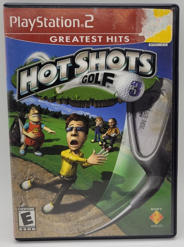 Hot Shots Golf 3 PS2 Sony Playstation 2 Greatest Hits Complete Tested
