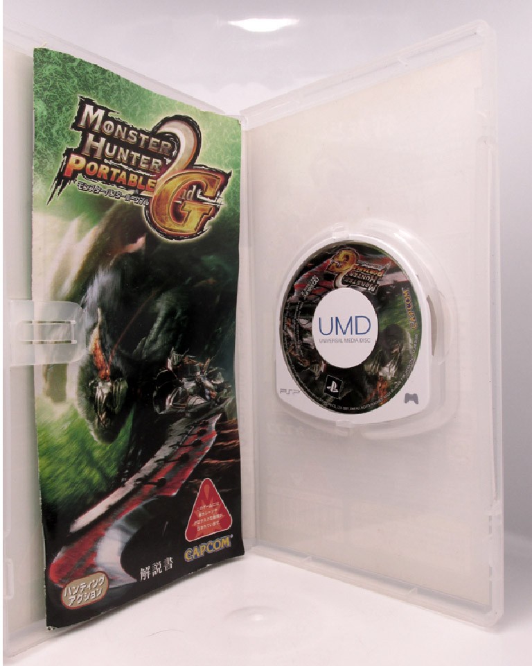 Monster Hunter Portable 2G 🎮Sony PSP🎮 JPN 2/Region Free – Japan Import – CIB