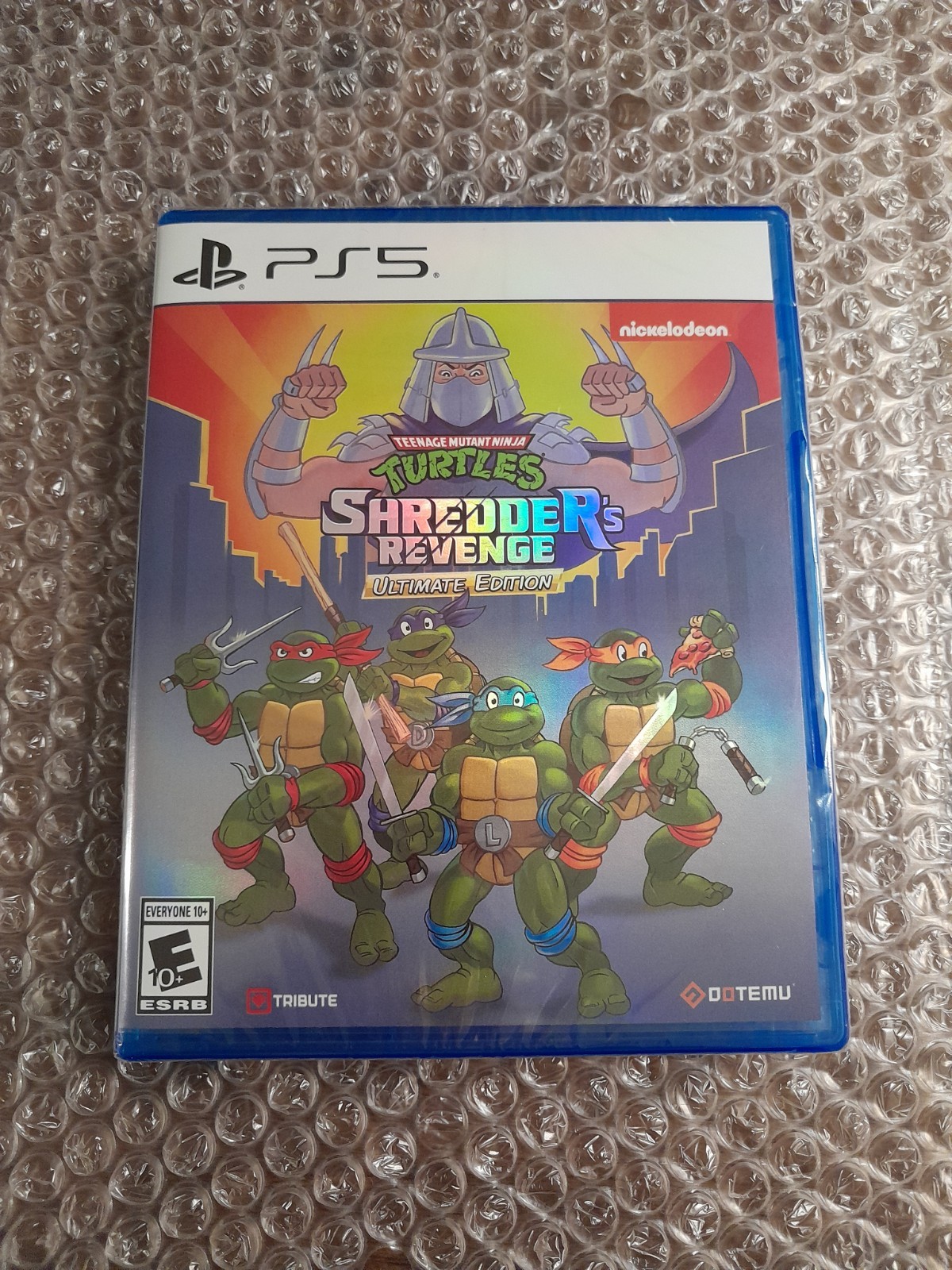 Teenage Muntant Ninja Turtle Shredder’s Revenge Ultimate Edition Foil (PS5, LRG)