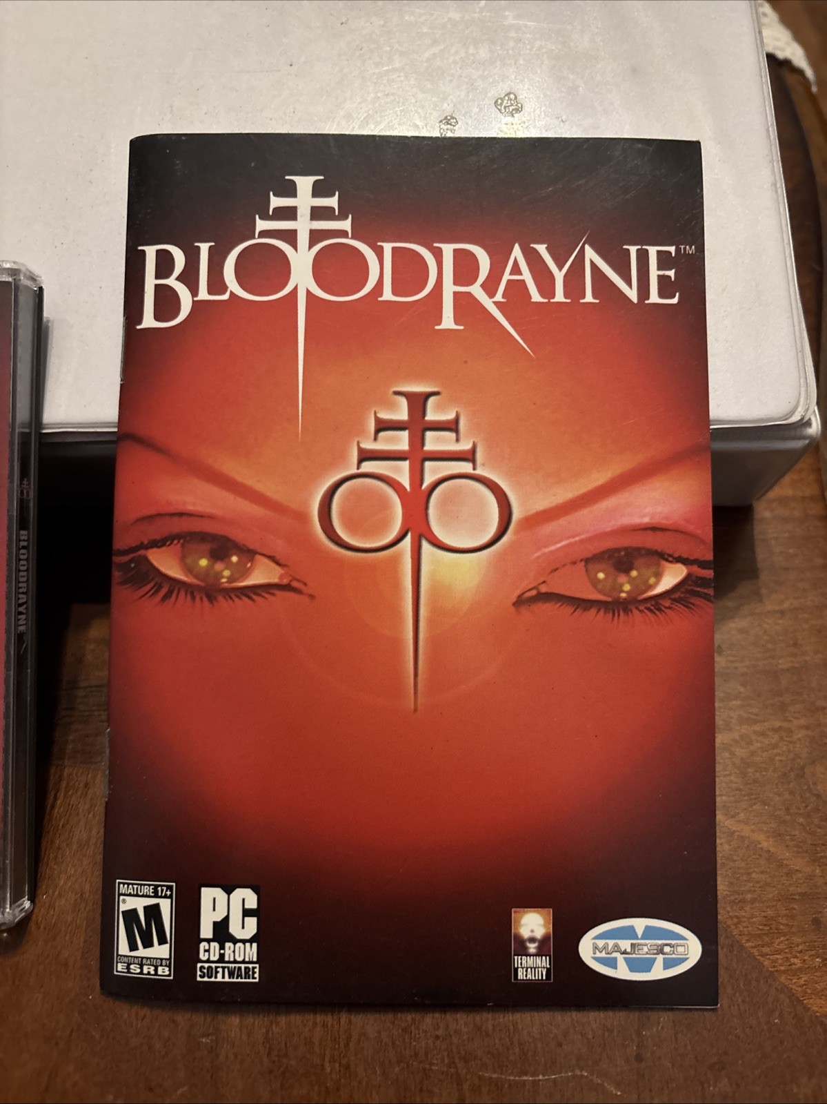 BloodRayne (PC, 2002) CD-ROM Vintage Game Case & Manual – Pristine Flawless Disc