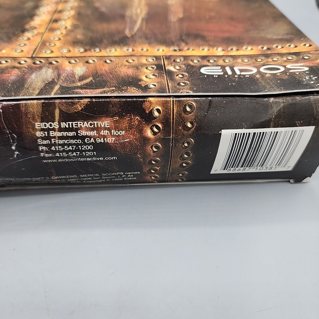 Dominion Storm Over Gift 3 DOS PC Game 1998 Eidos Ion Storm RARE Vintage