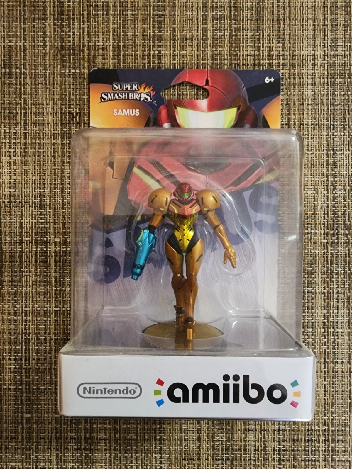 Amiibo – SEALED Samus Figure (Super Smash Bros) New In Box – See Pics and Desc!