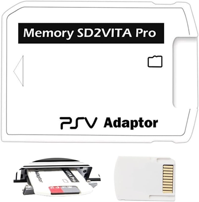 SD2Vita Memory Card Adapter V6.0 for PS Vita 1000/2000 – 256GB Support