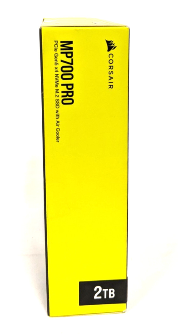Corsair MP700 PRO 2TB PCIe Gen5 NVMe M.2 SSD w/ Air Cooler CSSD-F2000GBMP700PRO