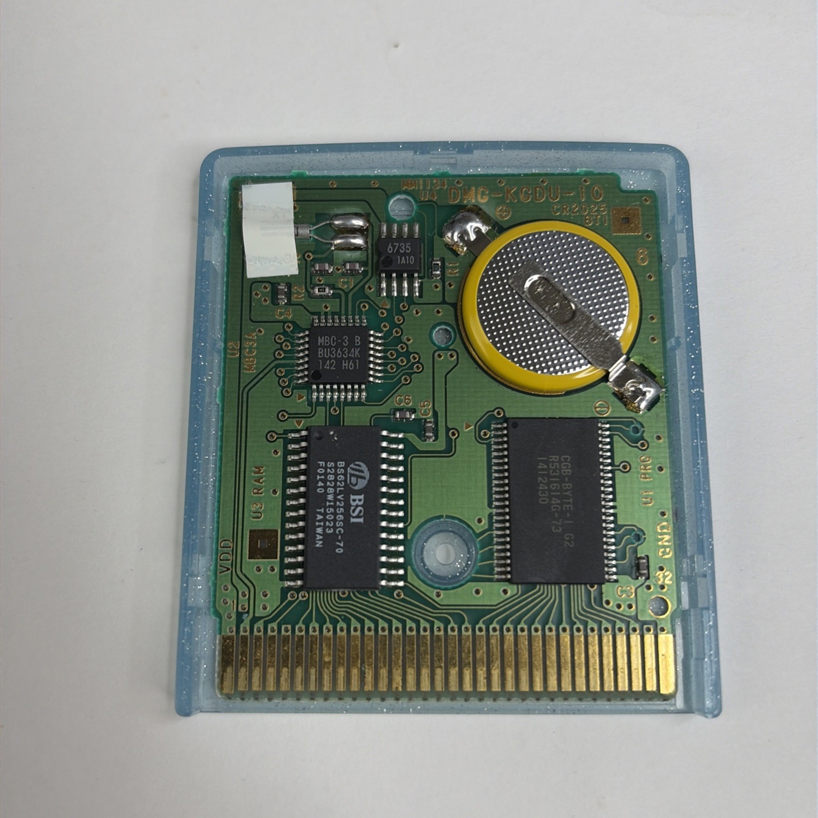 CLEAN Pokemon: Crystal Version GBC (Game Boy Color, 2001) New Battery Authentic