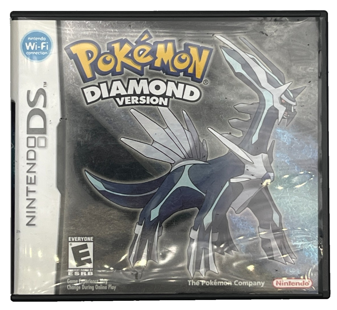 Nintendo DS Pokémon Diamond CASE, MANUALS & INSERTS ONLY 100% Authentic (2007)