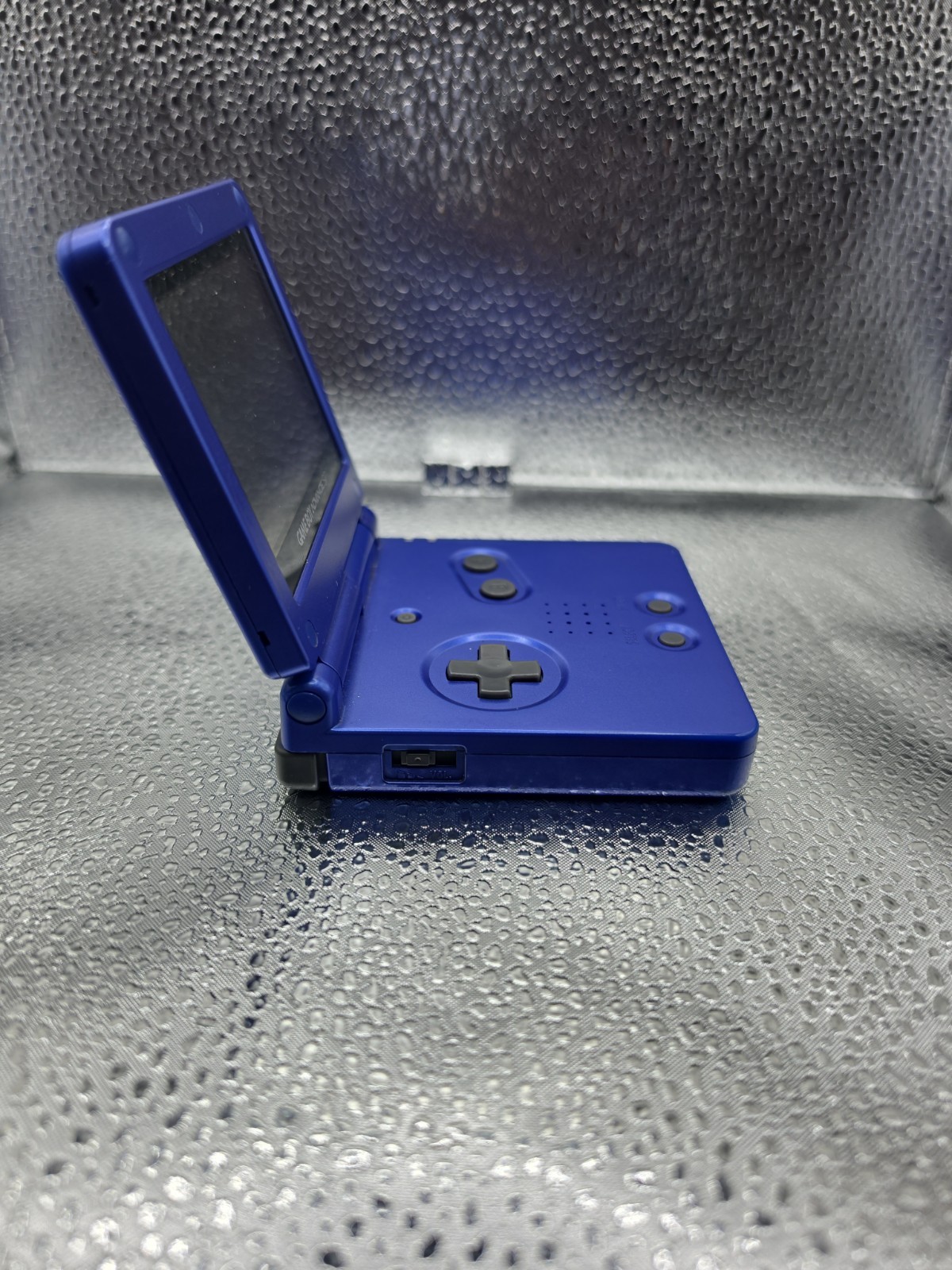 Nintendo Game Boy Advance SP Handheld System Blue No Charger + 3 Games!