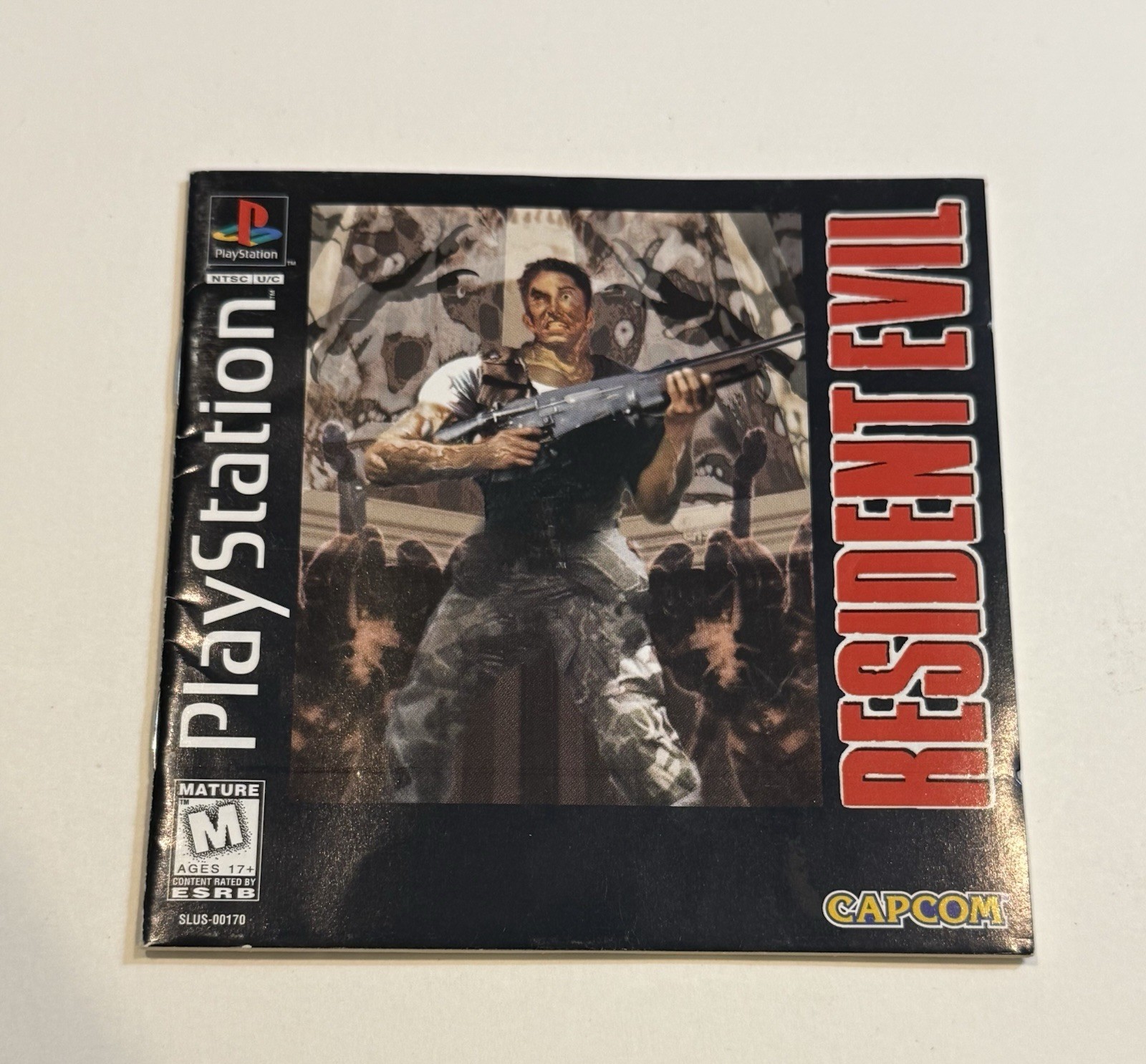Resident Evil (Sony PlayStation 1, 1996) PS1 CIB Complete W Manual/Reg