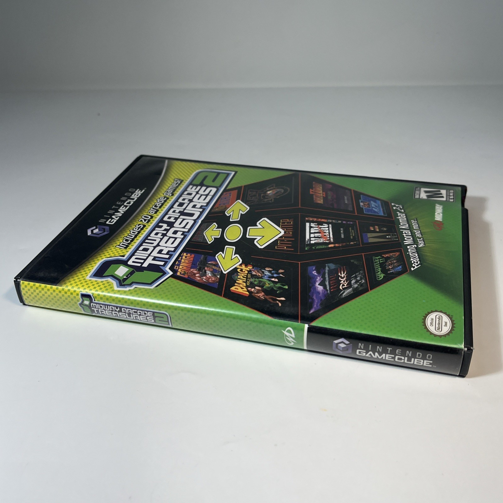 Midway Arcade Treasures 2 (Nintendo GameCube, 2004) CIB Complete w Manual Tested