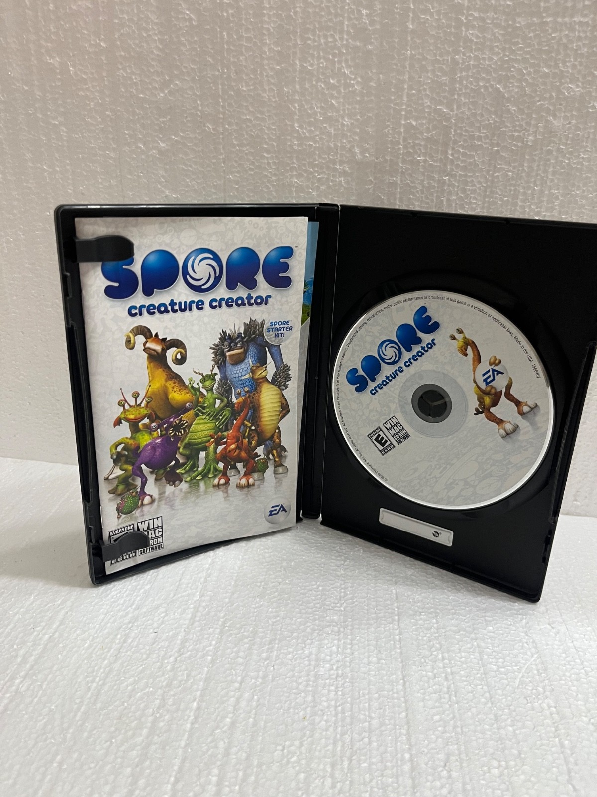 Spore Creature Creator PC Game Maxis EA Windows Mac CD ROM