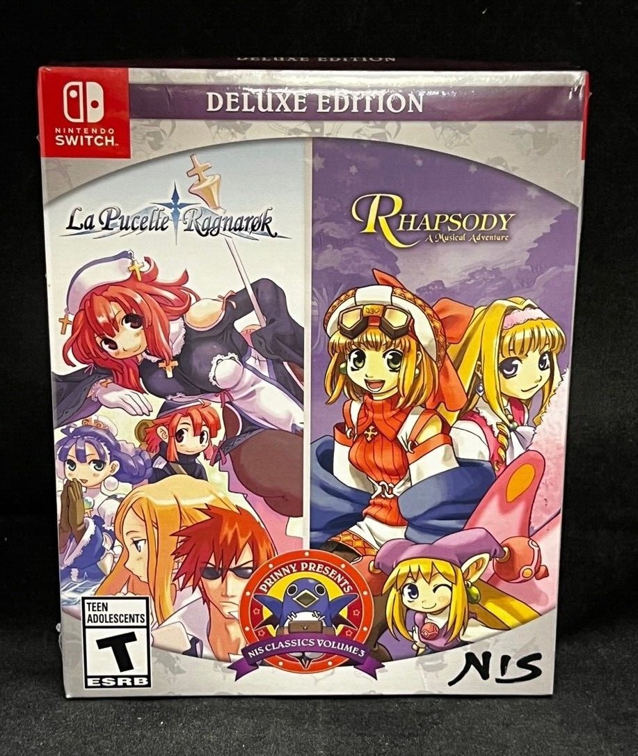Prinny Presents NIS Classics Volume 3 Deluxe Edition (Nintendo Switch) BRAND NEW
