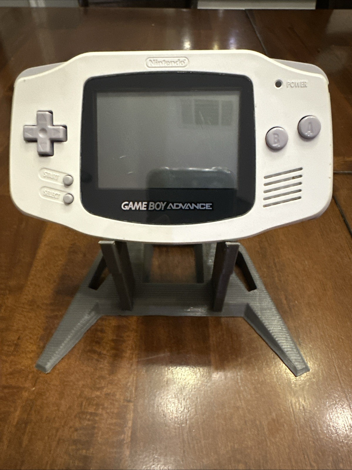 Nintendo Game Boy Advance Arctic White Handheld System Tested *READ DESC*
