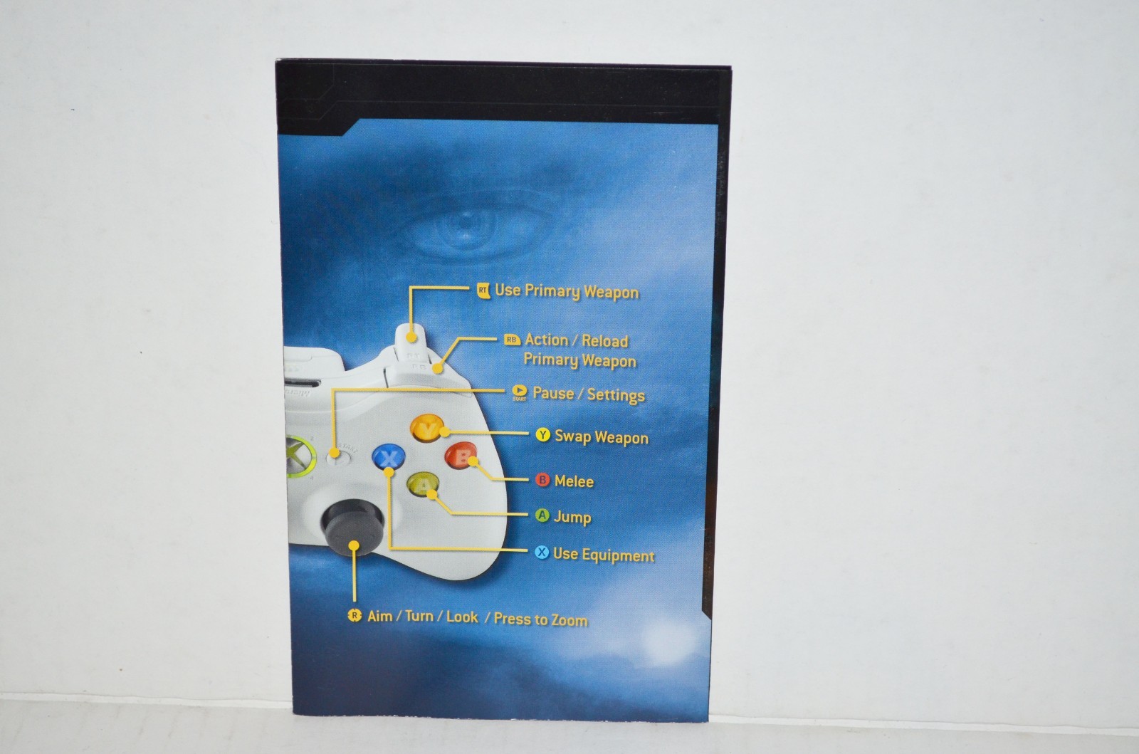 Halo 3 (Microsoft Xbox 360, 2007) III Video Game Black Label CIB Poster MINT🔥