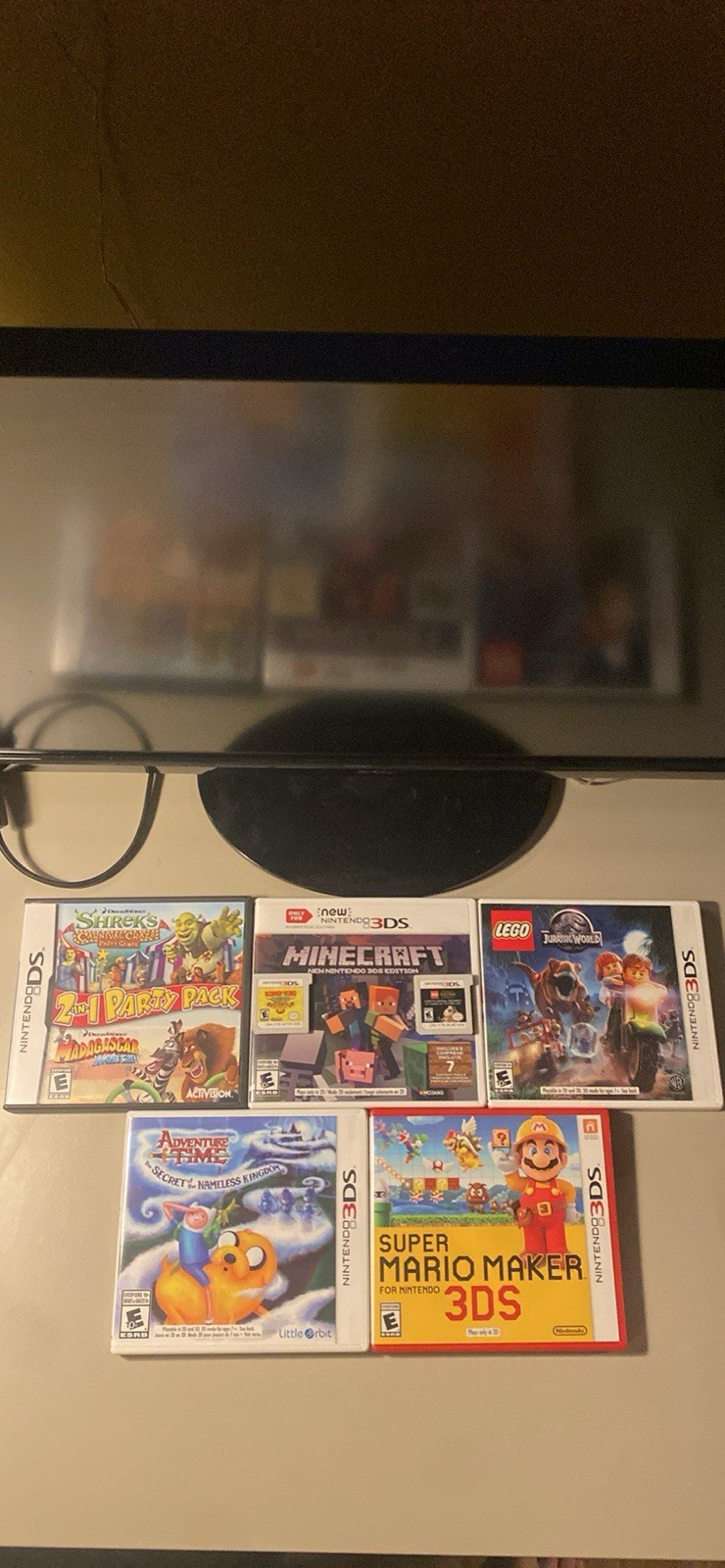 Nintendo 3DS Game Lot (7) (with Cases)
