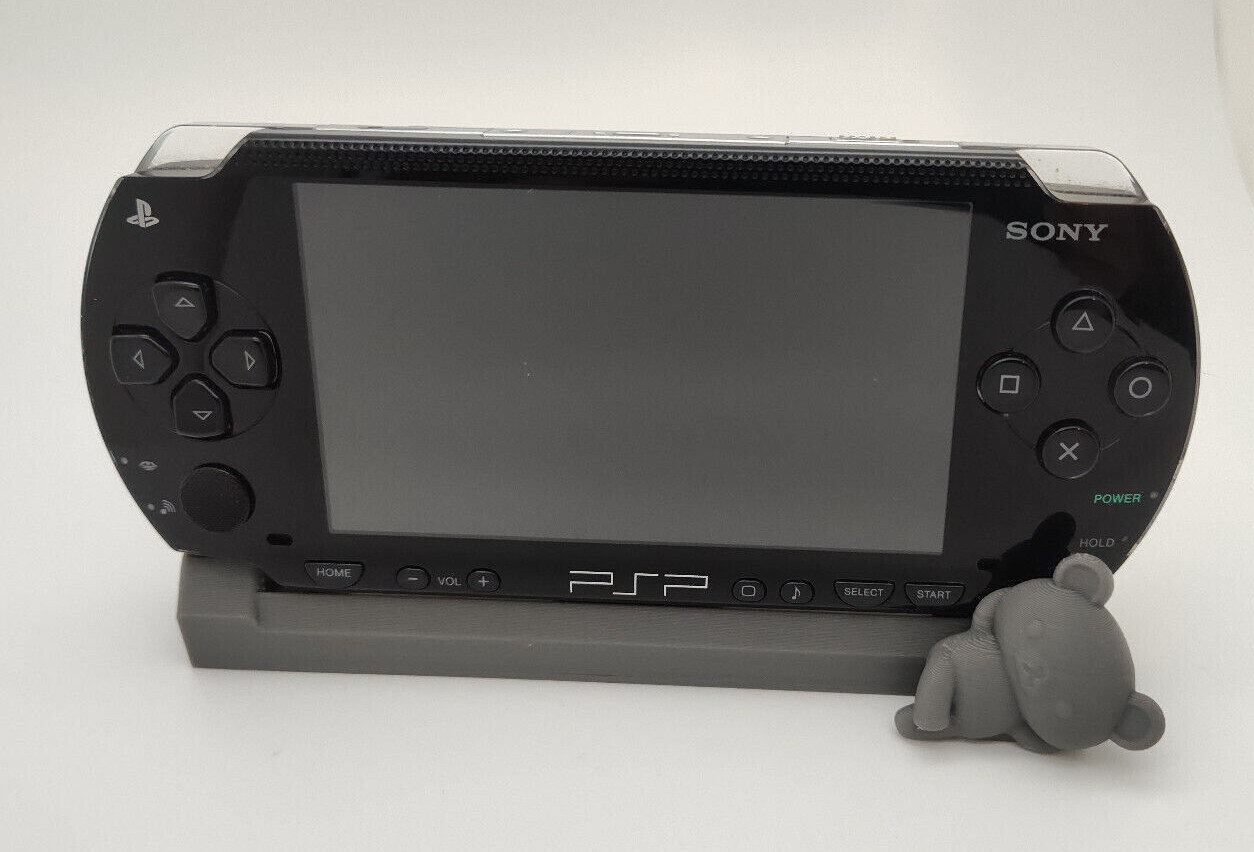 SONY PSP 1000 2000 3000 LOW PROFILE CHARGING DISPLAY STAND – Optional UMD Holder