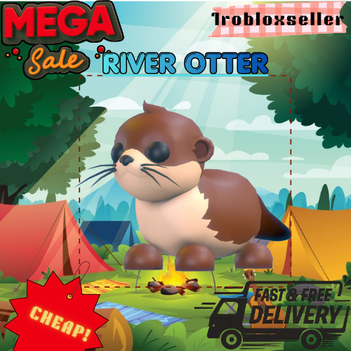 ✨RIVER OTTER ADOPT ME! CHEAPEST PRICE! FAST DELIVERY🚚! SUMMER CAMP 2026⛺