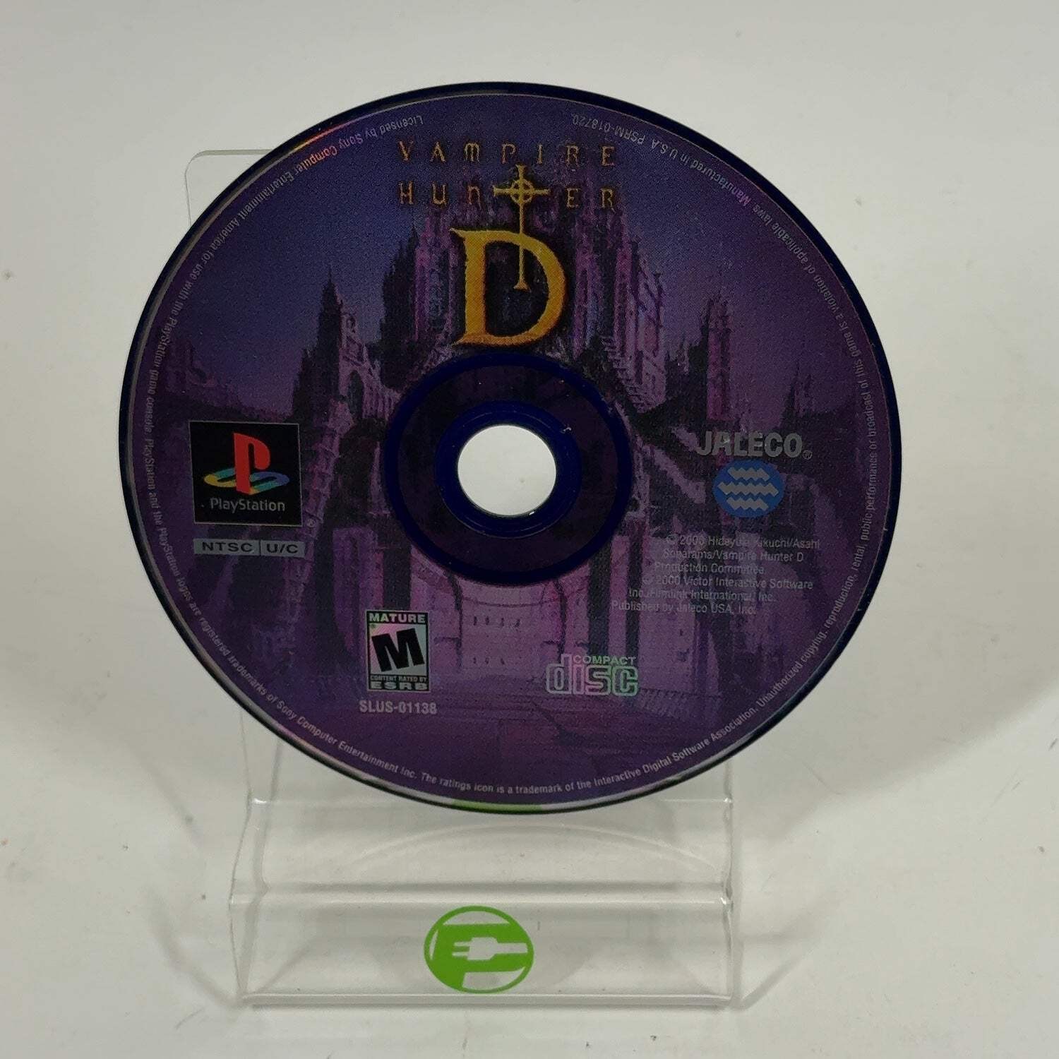 Vampire Hunter D (Sony PlayStation 1 PS1, 2000)