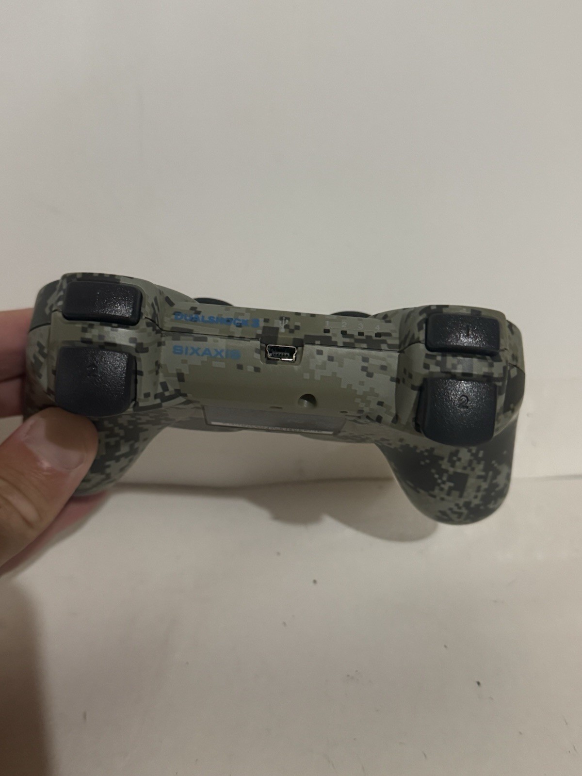 Sony PS3 Dualshock Wireless Controller Green Camo OEM Original CECHZC2U Tested
