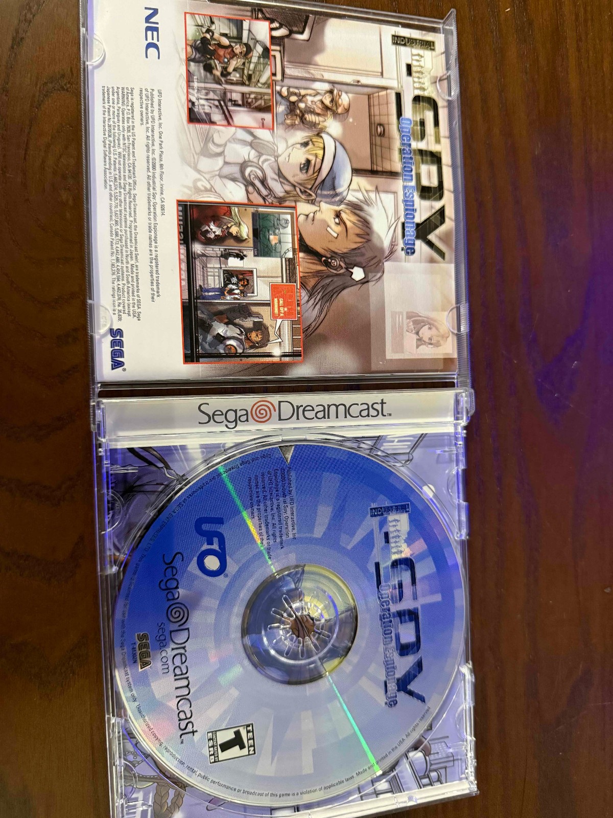 Industrial Spy: Operation Espionage DREAMCAST – AUTHENTIC, TESTED, CIB, SEE PICS