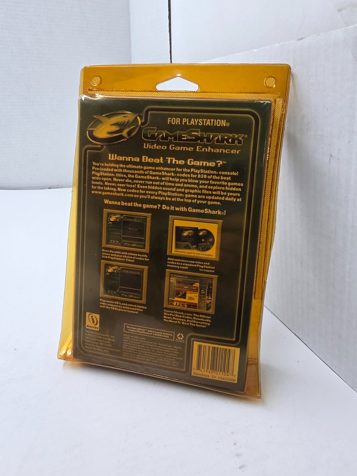 NEW Factory Sealed Game Shark CDX V 4.0 for PlayStation 1 PSone PS1 #K5