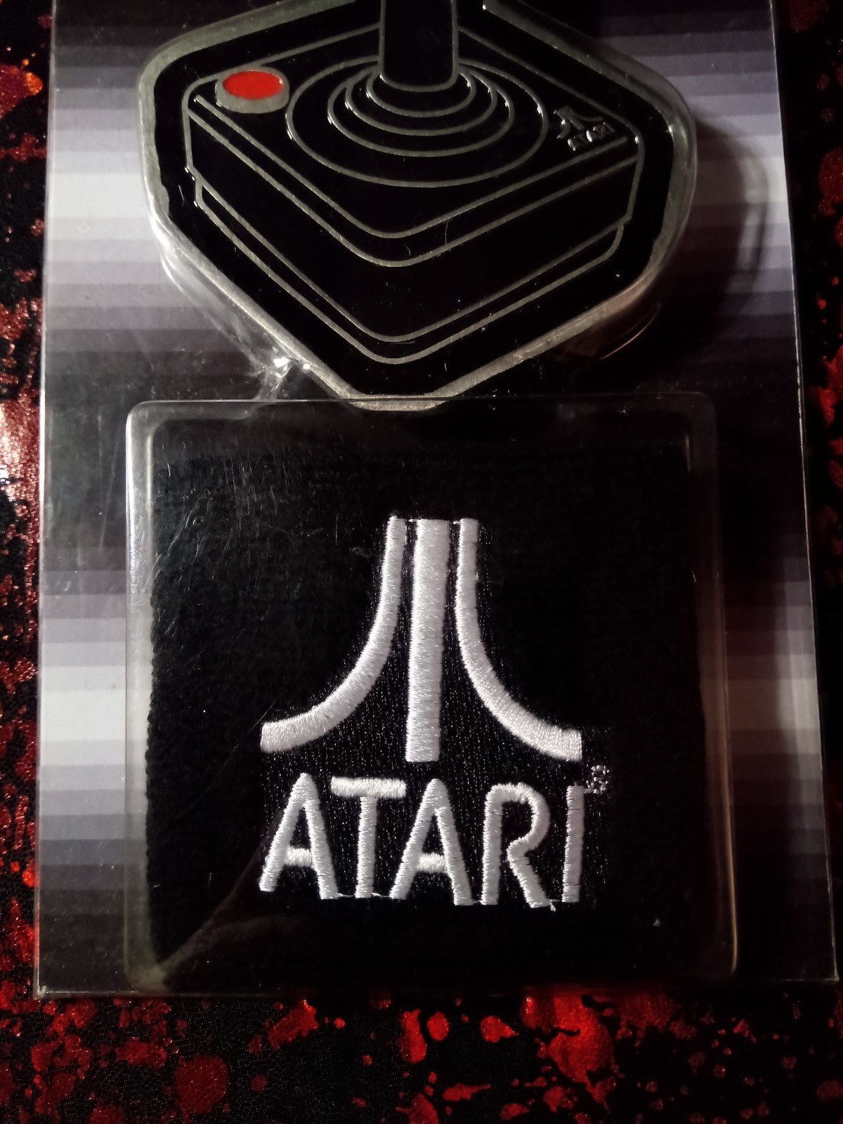 Atari Joystick Belt Buckle and Wristband Retro Style Collectible 