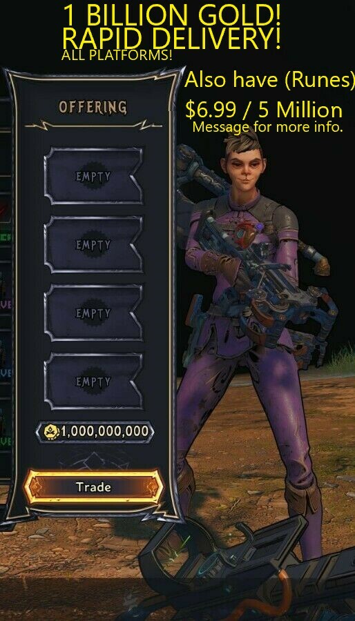 Tiny Tina’s Wonderlands – 1 BILLION GOLD – (PC/PS/XBOX)