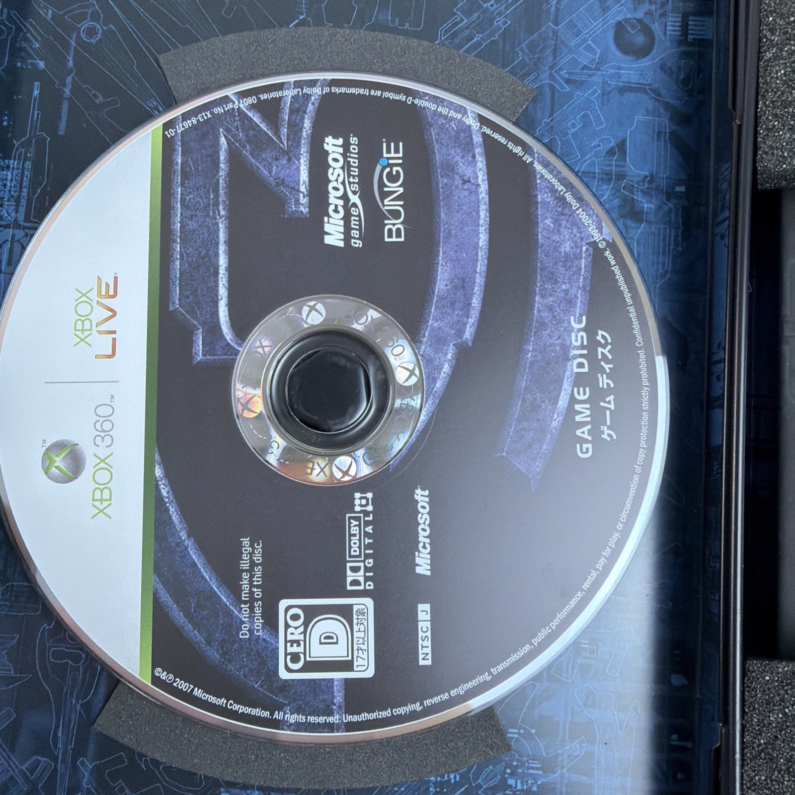 Halo 3 Limited Edition Steelbook Xbox 360 Japan Japanese Version CERO D