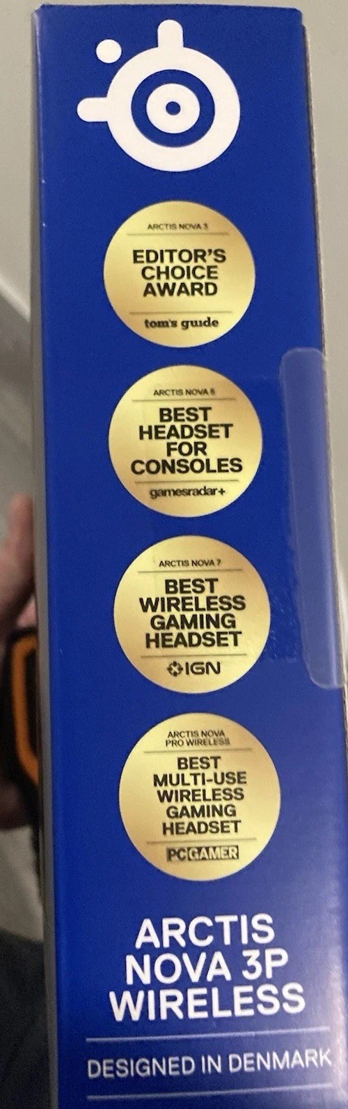 SteelSeries Arctis Nova 3P Wireless Gaming Headset Multi-Platform, Black