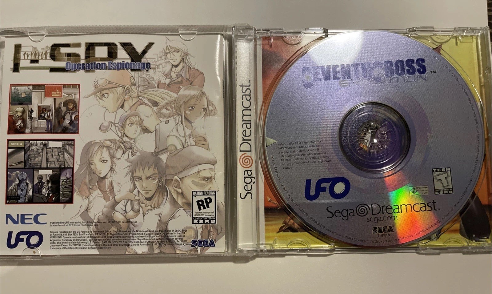 Seventh Cross: Evolution (Sega Dreamcast, 1999)