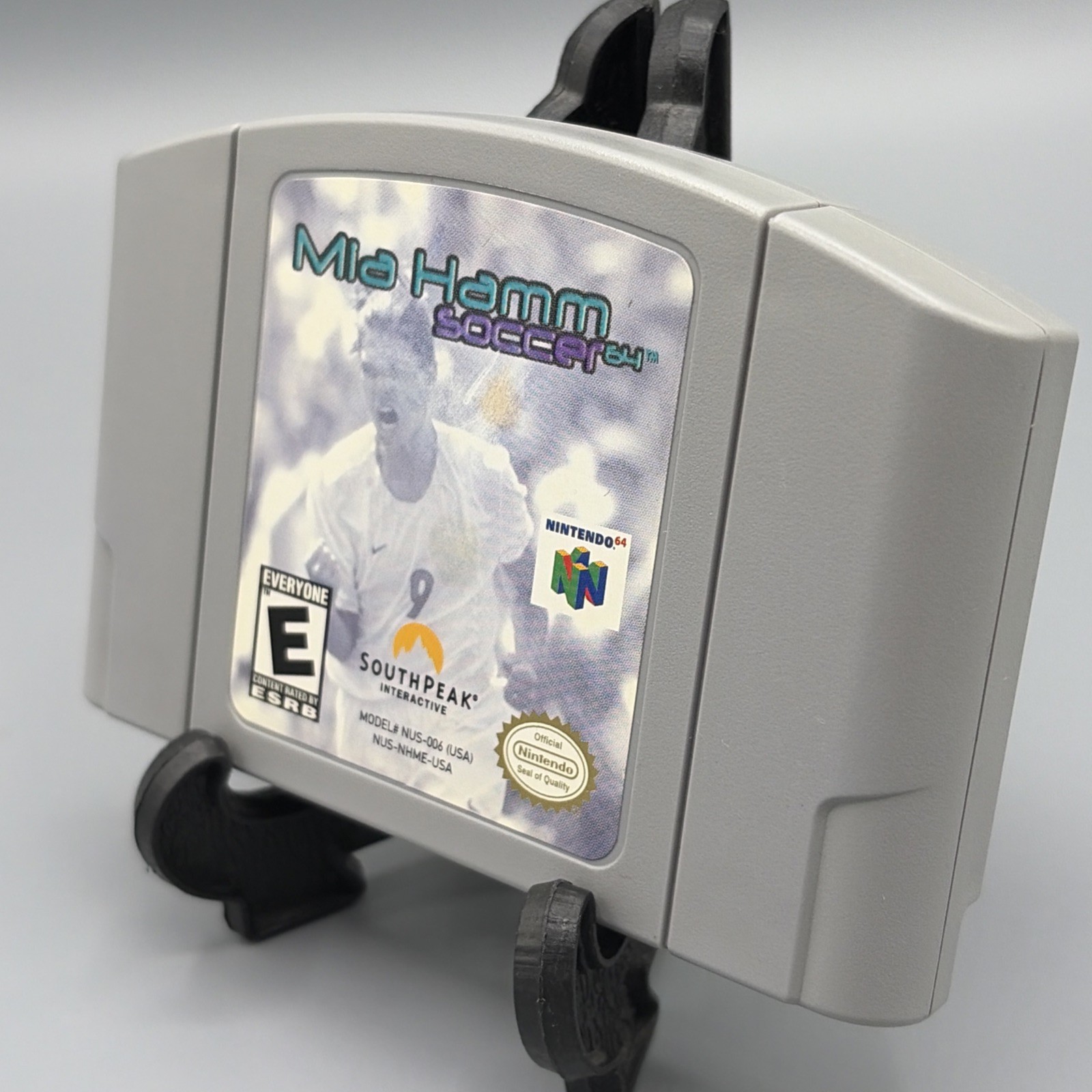 Mia Hamm Soccer Nintendo 64 N64 Authentic💯 Cleaned & Tested ✅ World Cup⚽️