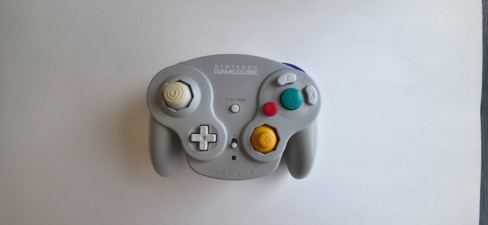 Nintendo GameCube Wavebird Wireless Controller UNTESTED NO DONGLE OR BATTERY LID